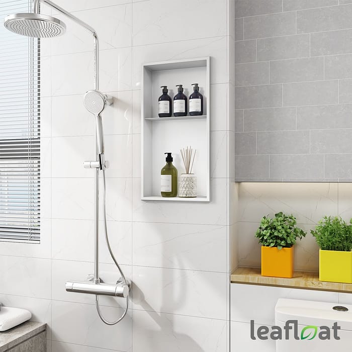 leafloat bathroom niche
